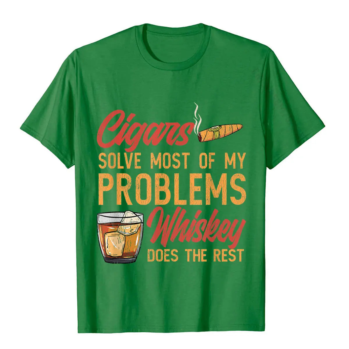 Men's Whiskey Cigar T-Shirt