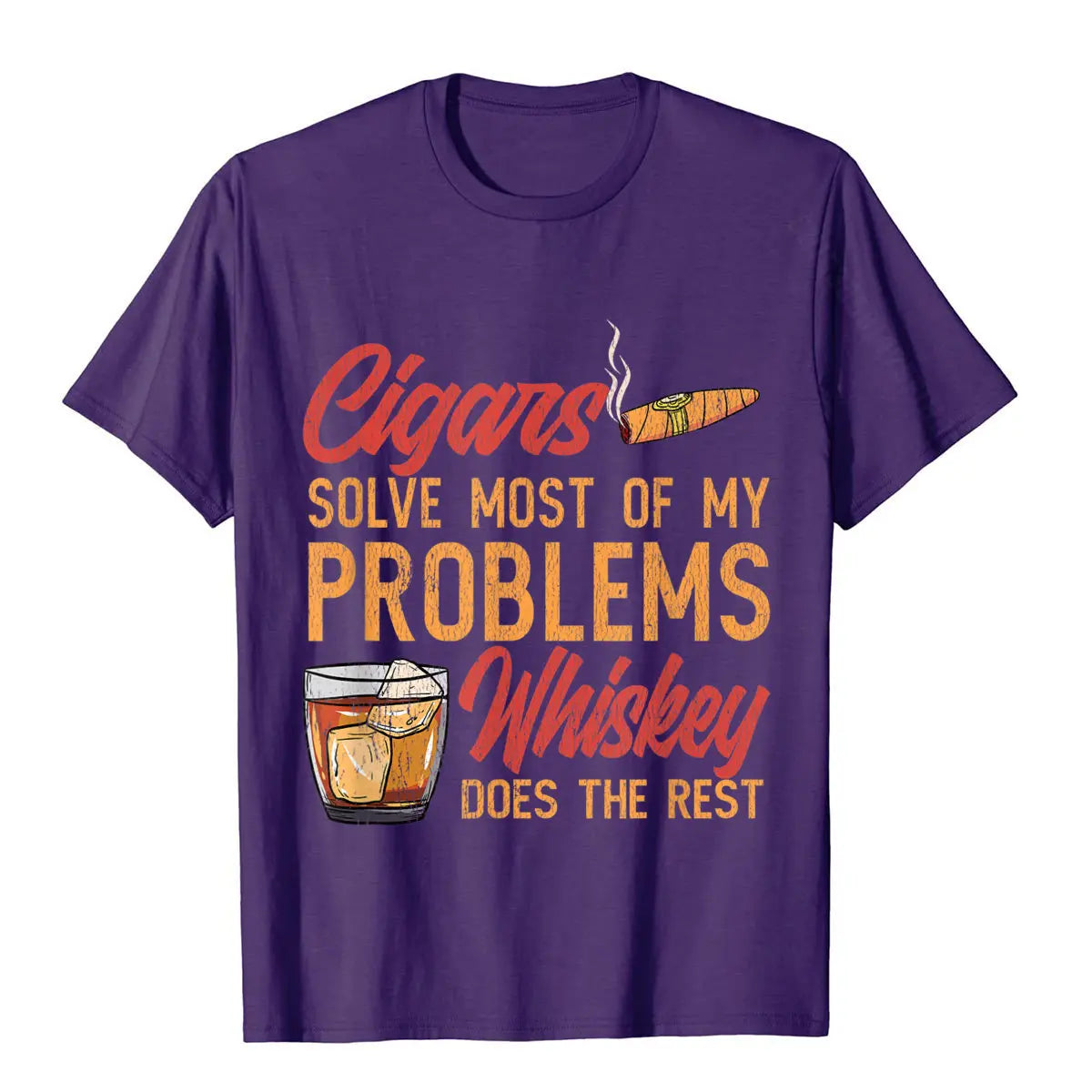 Men's Whiskey Cigar T-Shirt