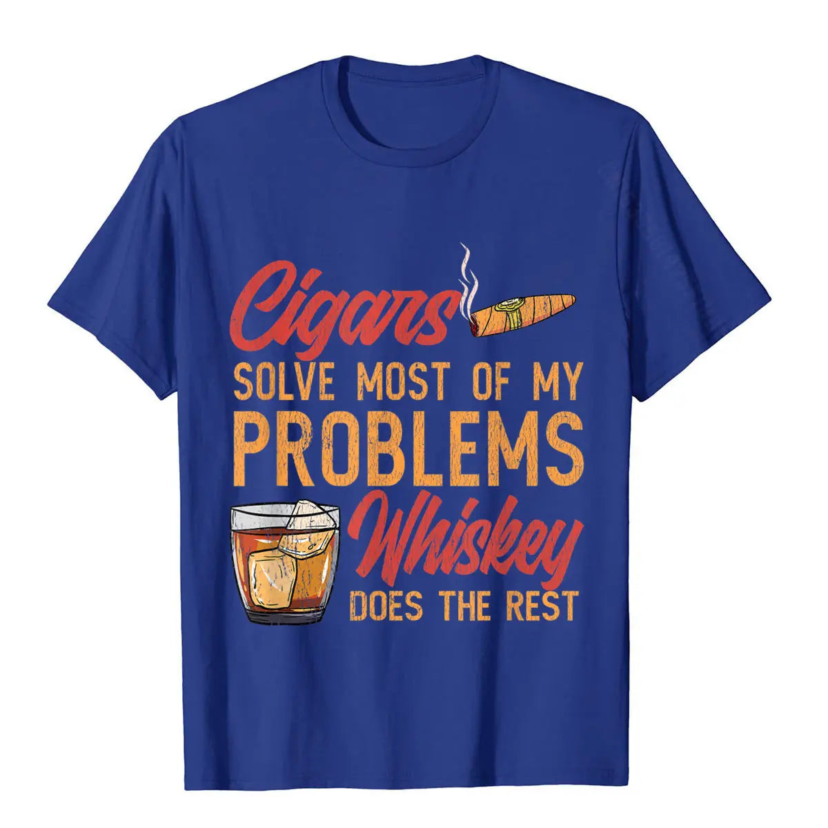 Men's Whiskey Cigar T-Shirt