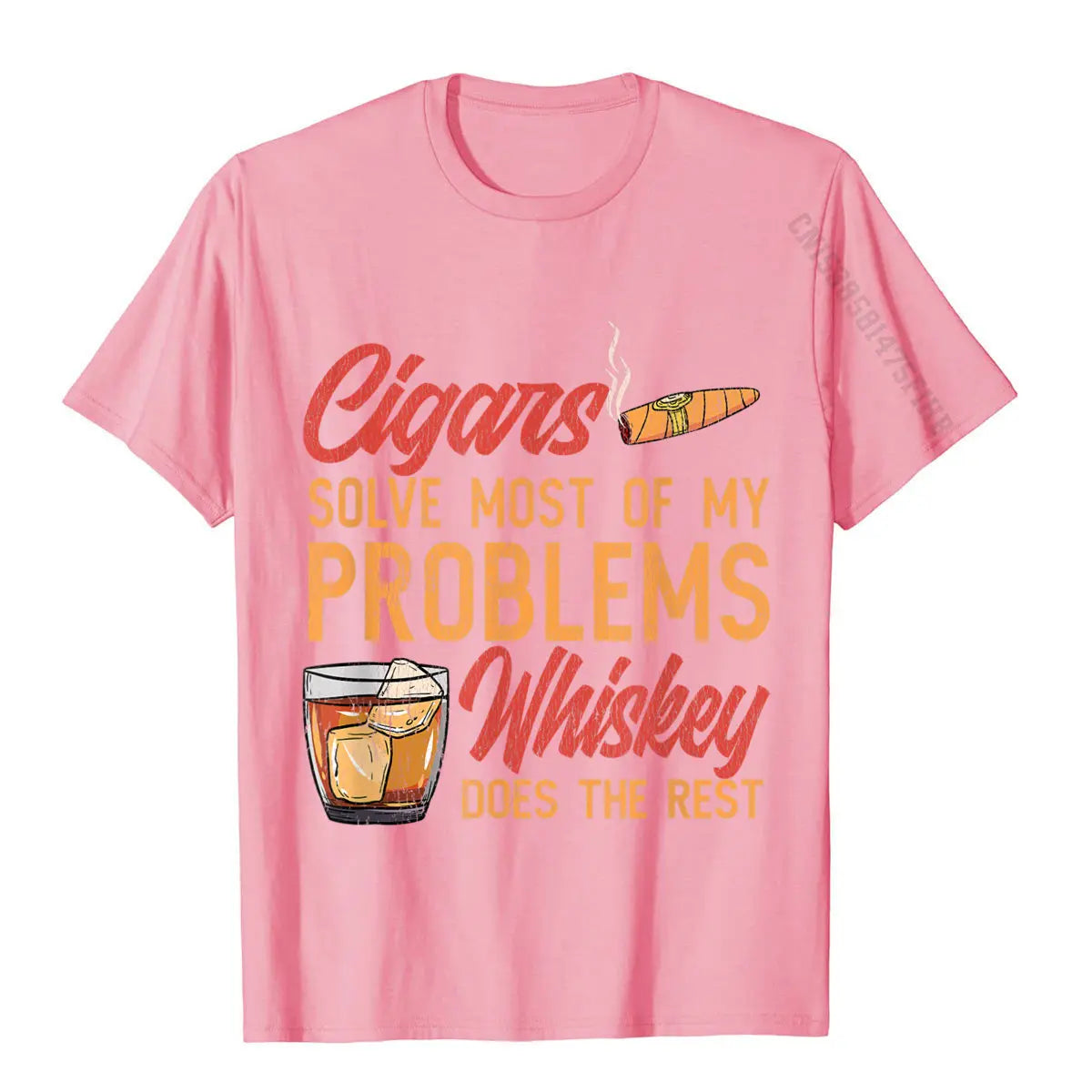 Men's Whiskey Cigar T-Shirt