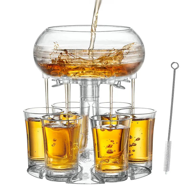 6 Shot Glass Dispenser