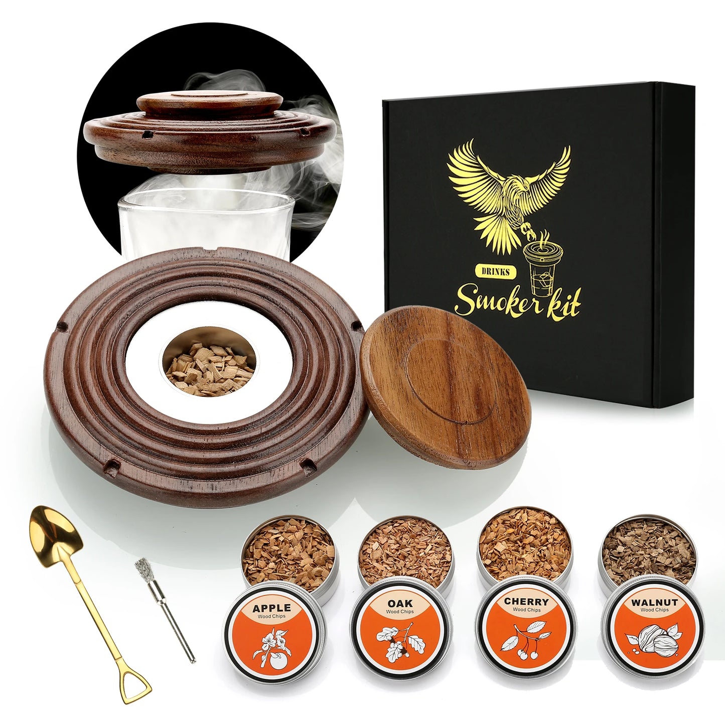 Cocktail Smoker Kit Set