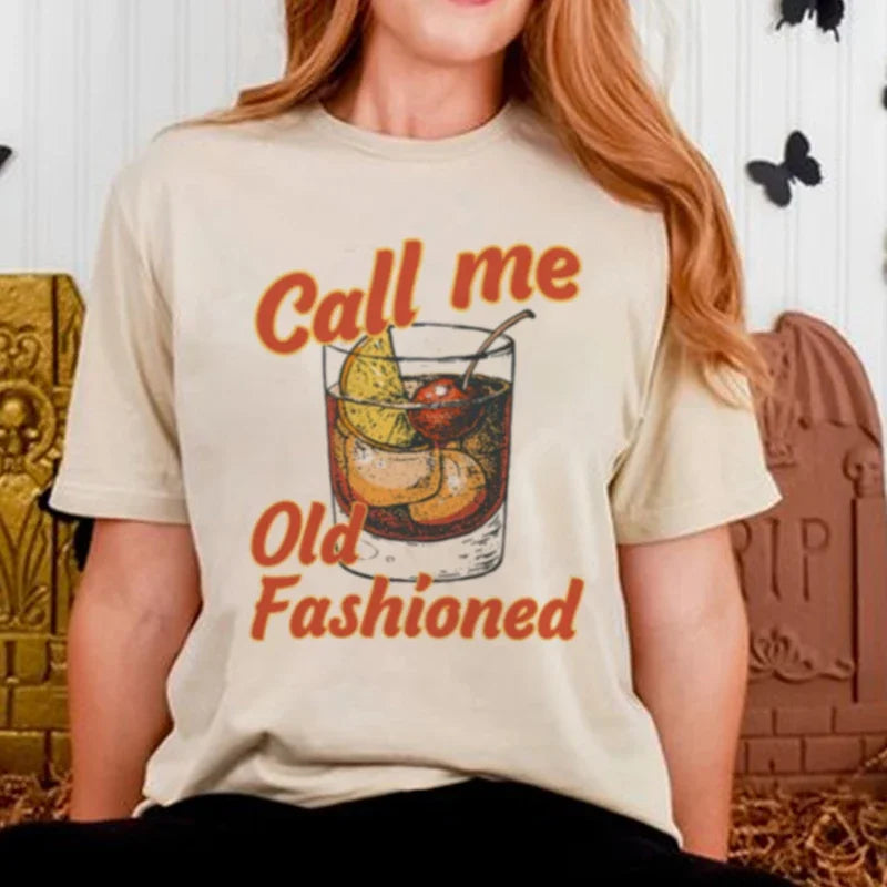 Old Fashioned Women Vintage T-Shirts